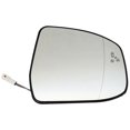 thumbnail image 1 of Cristal de espejo lateral con calefacción Advertencia de punto ciego Cubierta de espejo retrovisor de puerta derecha con placa de soporte para Focus MK2 MK3 Mondeo MK4, 1 of 5