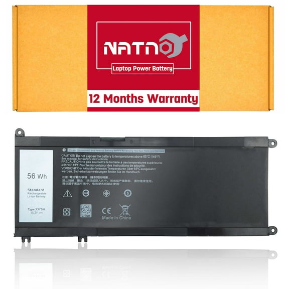 33YDH Notebook Battery Compatible for Dell 13-7353 17-7000 17-7773 17-7778 17-7779 15-7577 15GD 15PD 15PR 17PD Latitude 14 15 3490 3580 3590 fits PVHT1 DNCWSCB6106B 15.2V 56WH