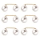 thumbnail image 5 of 6 piezas de perla de imitación broche alfileres de seguridad para mujer botones de falda de cuello chal, 5 of 6