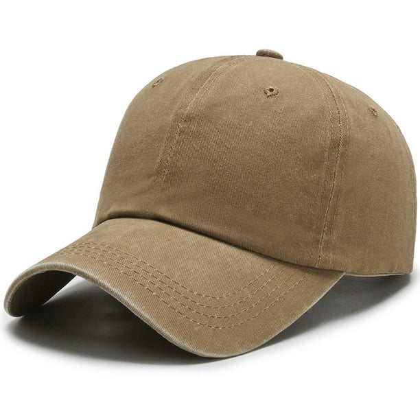 Gorra de béisbol de algodón con colores claros para hombre y mujer