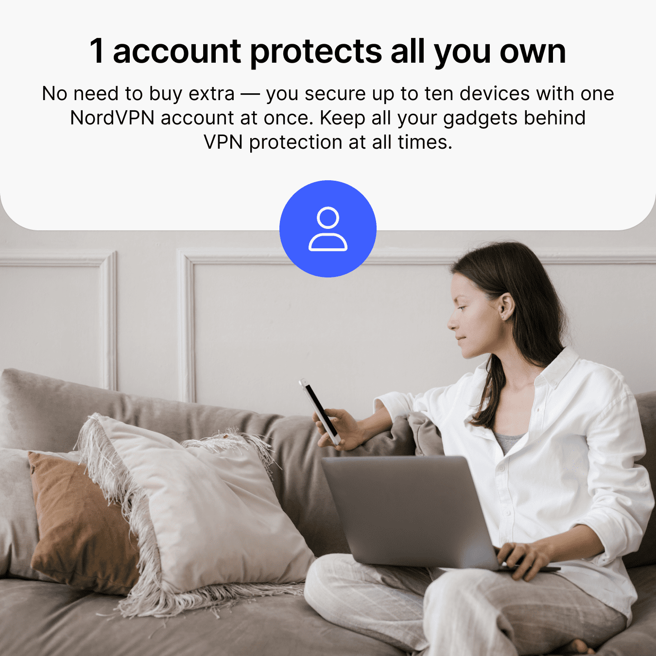 NordVPN Standard 1-Year Subscription 10 Devices (Digital Download)