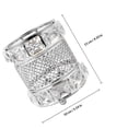 thumbnail image 2 of BEADCEST 1Ud Organizador De Escritorio Plata Para Maquillaje Y Útiles Con Material Premium Y Moderno, 2 of 6