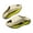 Khaki, variant on Unisex Sports Chunky Dad Sandals Women Men Arch Support Mules Clogs Peep Toe Recovery Slides
