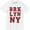 White, variant on Brooklyn NY -New York City BK NYC Pride Classic Varsity Script Mens T-Shirt