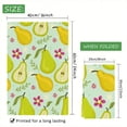 thumbnail image 5 of Eveokoki Kitchen Dish Towel 16 x 24 Inch Fruit And Floral Dishcloth Watercolor Fruit Decorative Hand Drying Tea Towel for Cooking Baking Cleaning Wipes, Set of 2, 5 of 5