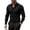 Black, variant on KXDMNE Mens Long Sleeve Button Down Shirt - Slim Fit Polyester Lapel Business Dress Shirt Casual Formal Workwear for All Year, Navy, XL