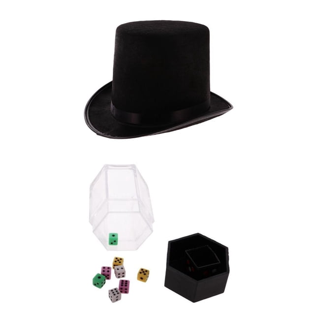Sombrero de mago jinwen de Halloween Color Negro