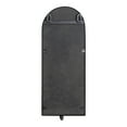 thumbnail image 5 of Kate and Laurel Ezerin Arched Mirror Wall Sconce, 6 x 5 x 16, Black, Modern Decorative Wall Sconce Candle Holder, 5 of 8