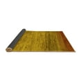 thumbnail image 2 of Ahgly Company Indoor Rectangle Abstract Yellow Contemporary Area Rugs, 2' x 5', 2 of 4