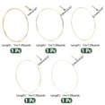 thumbnail image 4 of 5 Sizes Copper Wire 18K Gold Plated Jewelry Wire 0.4~1.0mm Diameter 1 Meters Coil Bead Cord for Bracelet Necklace Charm Beading Jewelry Making Wire and DIY Arts Crafts, 4 of 6