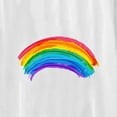 thumbnail image 7 of Midsumdr Pride Shirt Women Funny Rainbow Print T Shirt Rainbow Graphic Tees LGBT Equality Shirts Summer Casual Short Sleeve Tops, 7 of 7