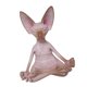 thumbnail image 1 of Naiovety Estatuilla caprichosa de gato de Buda, meditación, Yoga, decoración de gato feliz, esculturas artísticas, estatuas de jardín al aire Jardín y Patio gato sin pelo 3 Naiovety HA007213-02B, 1 of 6