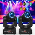 thumbnail image 1 of HOLDLAMP Moving Head LED DJ Party Light Black Sound Activated RGBW 8 Pattern, 1 of 7