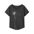 thumbnail image 1 of Camiseta básica Salvador para mujer Ropa deportiva con cuello redondo S, 1 of 7