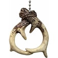 thumbnail image 2 of Jumbo Double Antler Ceiling Fan & Pull Chain - Rustic Cabin Lodge Deer Horn Decor$$Tools & Hardware Other, 2 of 6