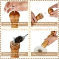 thumbnail image 3 of ® Wood Pepper Grinder Pepper Mill,Adjustable Coarseness 8 Inch Wooden Peppermill, Ceramic Grinding Mechanism Salt Mill Refillable (2 pack), 3 of 8