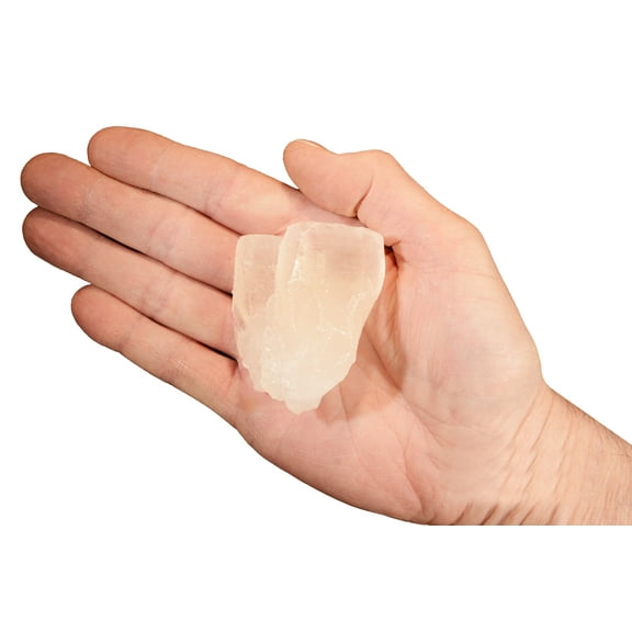 Kidz Rocks Ice Calcite 3 1/2" 7-10 oz Raw Chakra Healing Crystal Rock Mineral Specimen