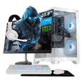thumbnail image 1 of Computadora Gamer Completa Xtreme PC Gaming NVIDIA GeForce RTX 5050 Intel Core i5 12400F 16GB SSD 1TB Monitor 23.8 180Hz WIFI BT White experiencia de juego fluida en nivel medio, 1 of 6