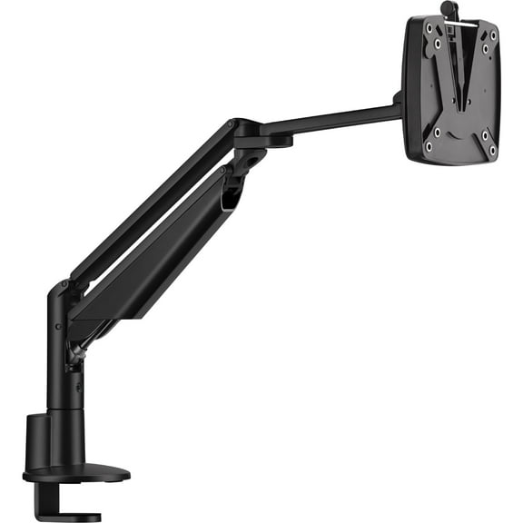 Novus CLU III c Monitor Arm, Designed for Low Viewing Angle, Gas Spring Movement, Fast Installation, 3-in-1 Desk Mount, Black