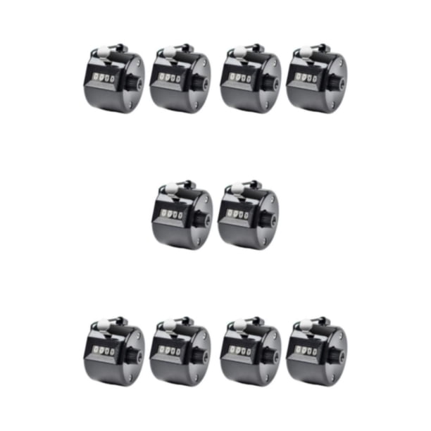 Eigraketly 2 pack/lote Tally con materiales manuales para un conteo claro y preciso Número de conteo Manual negro Type2 NO2