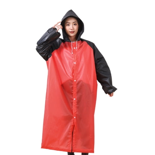 Fashion Hooded Adult Raincoat 
