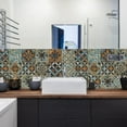 thumbnail image 3 of DEBGFS 24 PCS Waterproof Tile Sticker  Waterproof Removable Self Adhesive Wall Tile Wallpaper Decals for Bathroom Kitchen Home Decoration,a5, 3 of 7