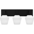 thumbnail image 2 of Quoizel Nielson 3-Light Matte Black Bath Light, 2 of 7
