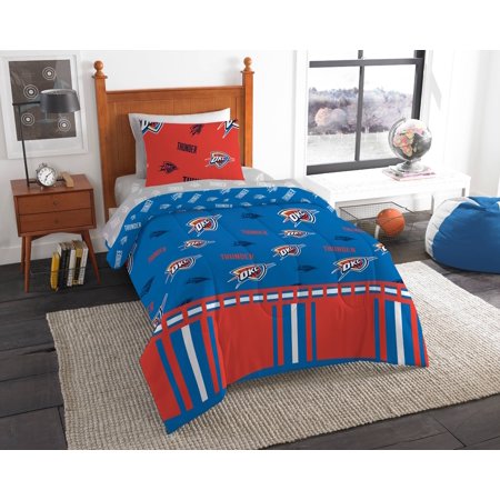 Nba Okc Thunder Twin Bed In Bag Set Walmart Com