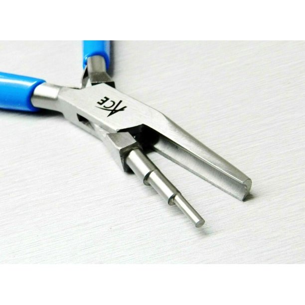 3Step Concave Jaw Wire Working Pliers Wrapping Looping Coiling Forming