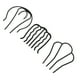 thumbnail image 3 of EeaseMX 3 peinetas laterales en forma de U para el cabello, horquillas de hierro para mujer, accesorios para el cabello para mujer, 3 of 7