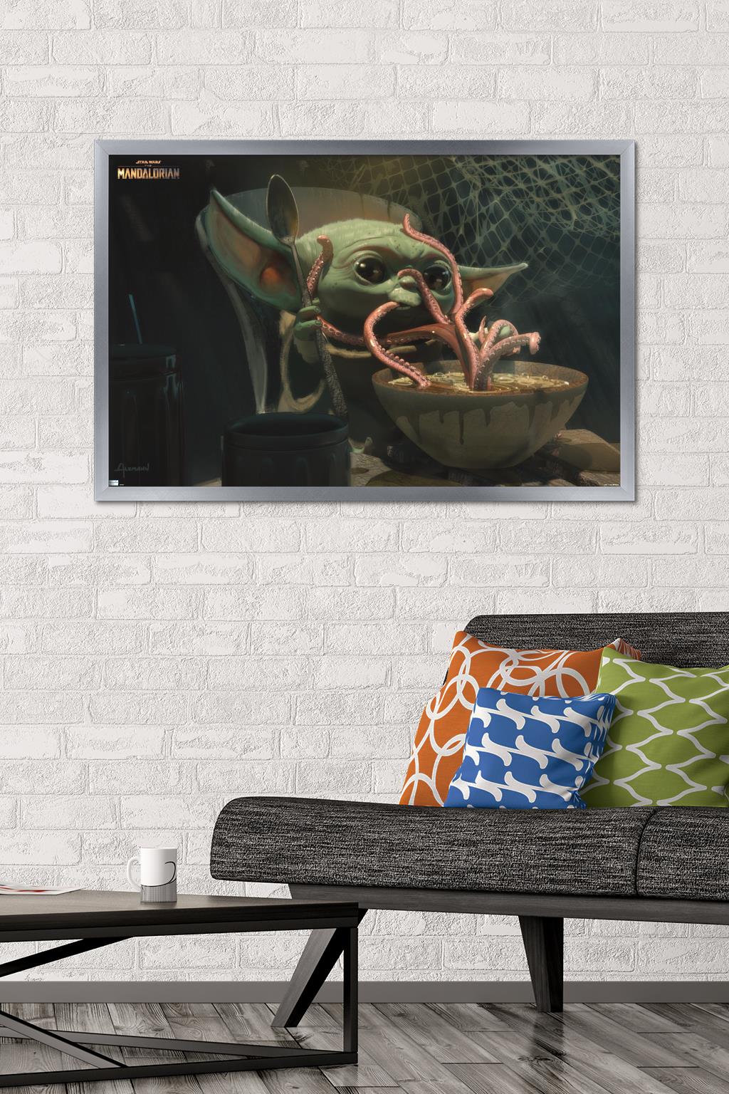 Star Wars: The Mandalorian Season 2 - Tentacles Wall Poster, 22.375" x 34", Framed - image 2 of 5