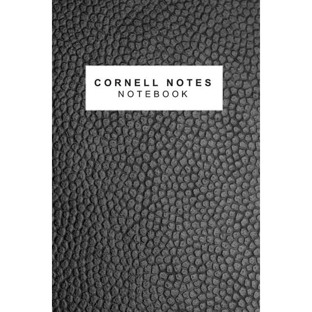 Cornell Notes Notebook Black 150 Page Cornell Notes Style Composition
