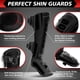 thumbnail image 4 of Protectores de Espinilla para Kickboxing y Muay Thai con Guantes de Boxeo, 4 of 7