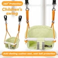 thumbnail image 5 of Chuvikid Toddler Swing,Heavy Duty Rope Anti-Slip Swing Seat Suitable for Indoor & Outdoor,Birthday Gifts for 1-3 3-5 5-8 Year Old, 5 of 7