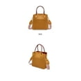 thumbnail image 4 of 2025 niche leather bucket bag women's versatile casual messenger cowhide bag, 4 of 4