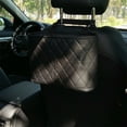 thumbnail image 6 of Multifunctional Car Seat Back Storage Bag - Hanging Organizer with Water Bottle Pockets, Large Capacity Leather Storage Box for Vehicle Seatback, Black or White, 25x17cm, 6 of 7