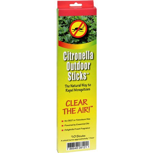 Neem Aura Naturals Outdoor Citronella Sticks 10 count Insect