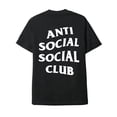 thumbnail image 1 of T-Shirt Anti Social Club Noir TTG, 1 of 2