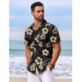 thumbnail image 2 of COOFANDY Men's Hawaiian Shirt Summer Beach Casual Short Sleeve Button Down Shirts Printed Clothing, 2 of 6