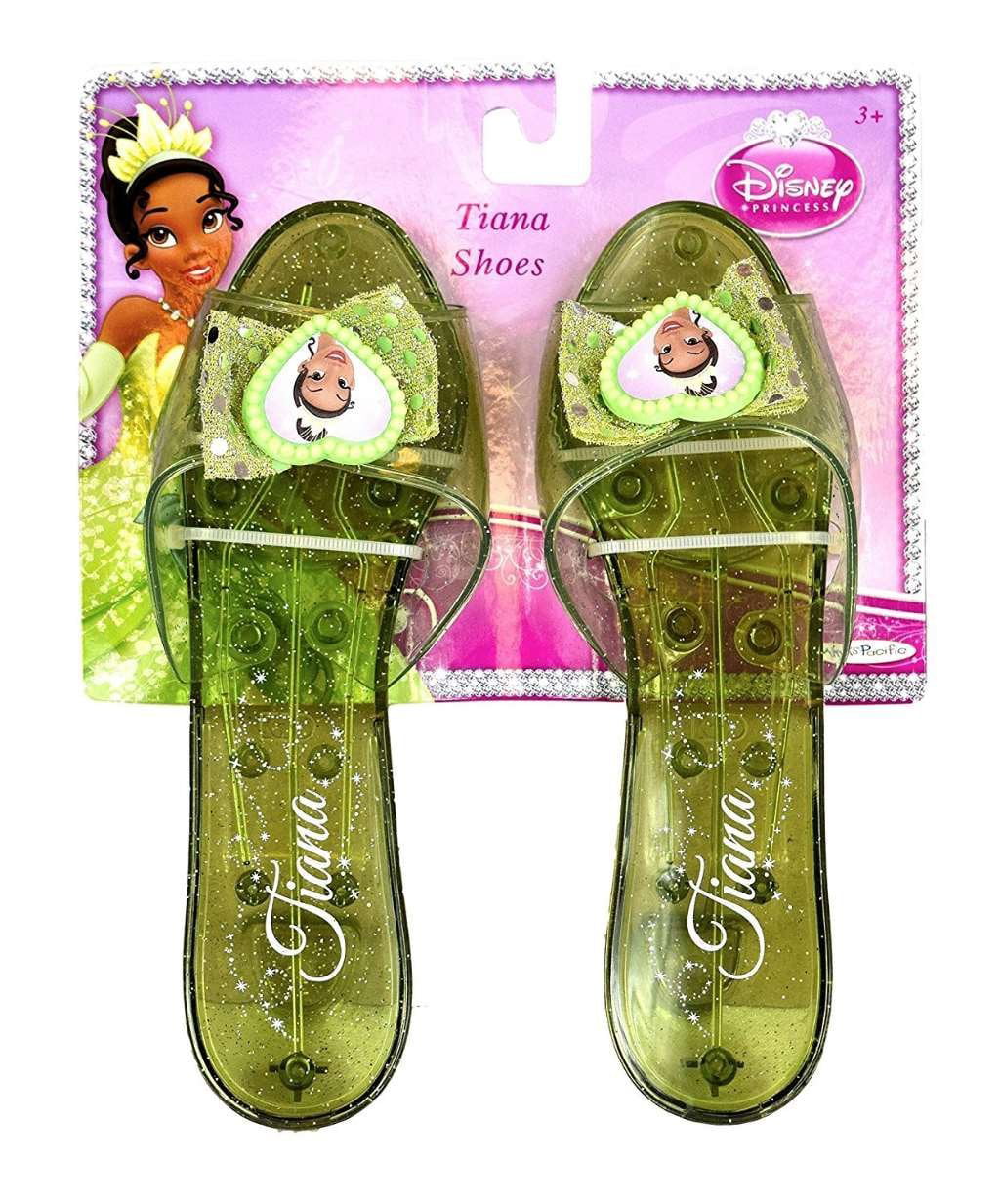 clear princess shoes