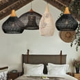 thumbnail image 5 of Arturesthome Rattan Pendant Light Wabi Sabi Style Retro Dining Room Chandelier, 5 of 20