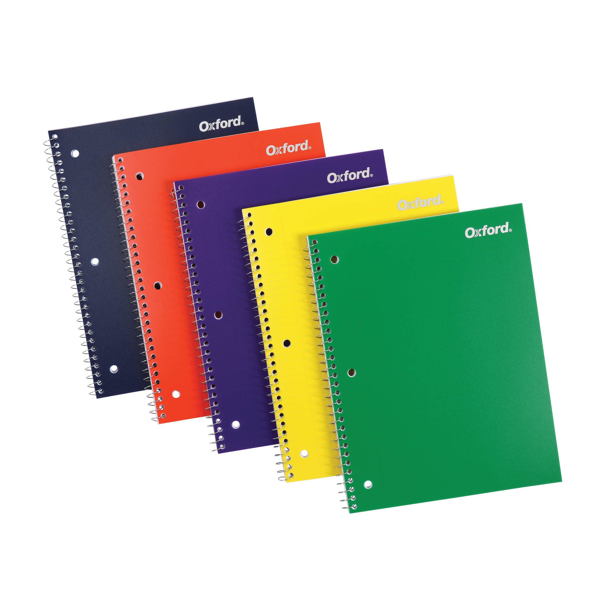 Product Of Oxford 1 Subject Poly Notebooks 10 pk.