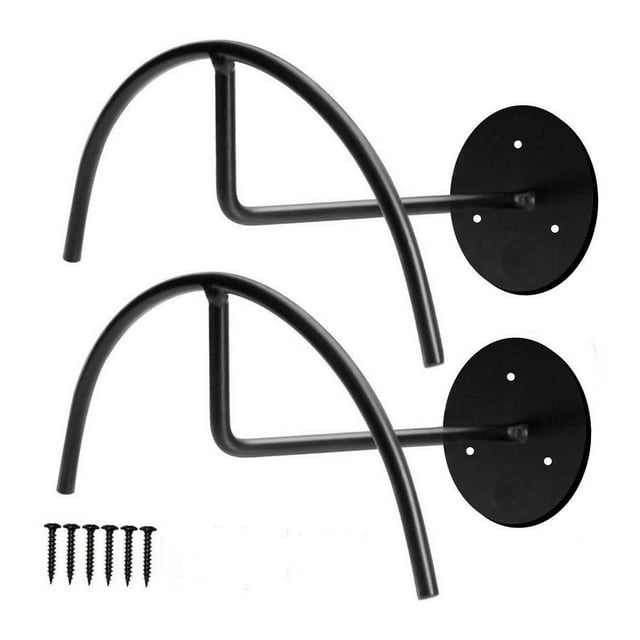 2 Percheros para Sombreros de Béisbol, Organizador de Pared Negro para Sombreros de Vaquero, Abrigos, Cascos Y Puertas Del Hogar.