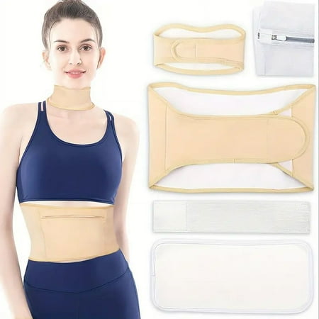 Castor Oil Pack, Leak-Proof Oil Adjustable Waist Protector, Washable Essential Oil Care Pack