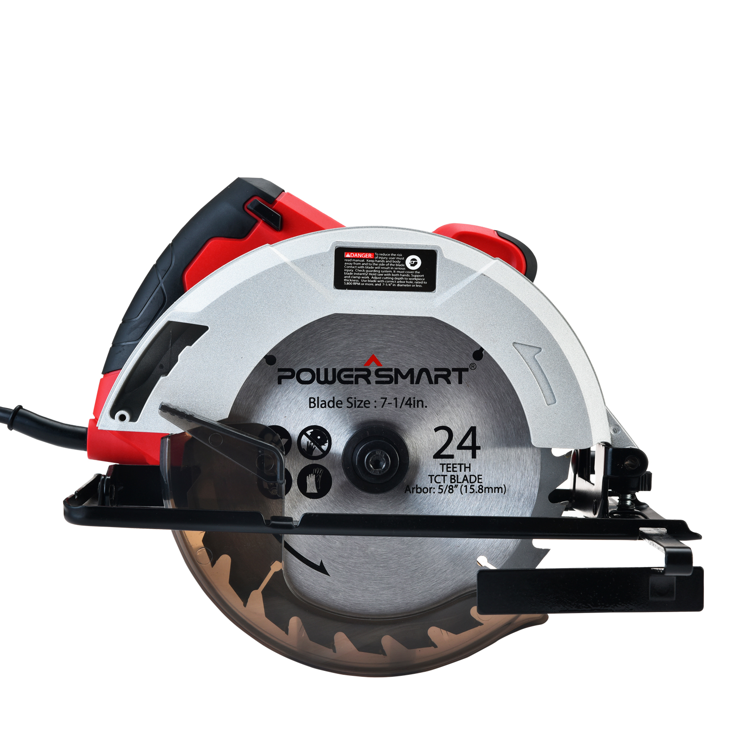 PowerSmart PS4015 7-1/4 in. 14 Amp Electric circular Saw - image 3 of 7