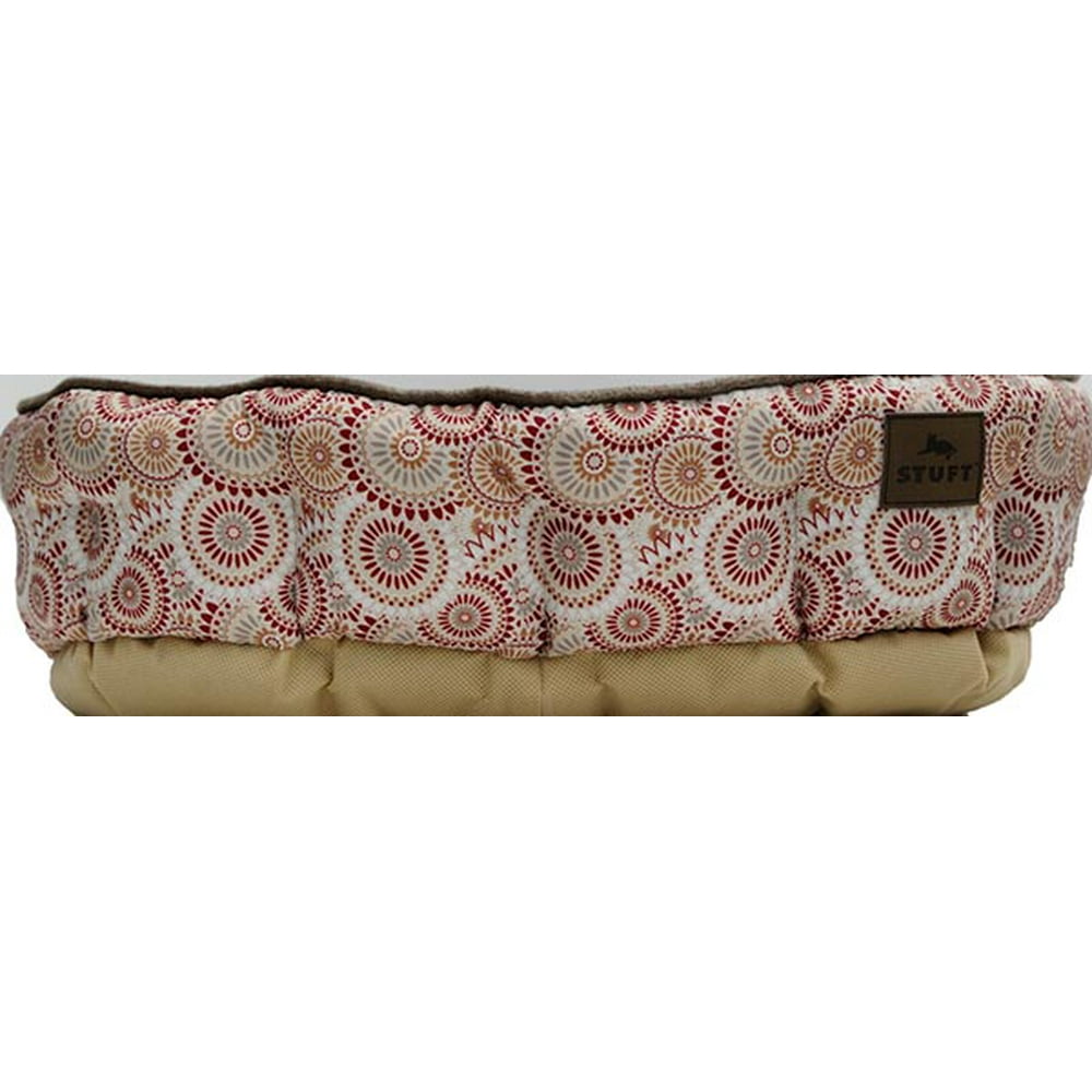 Stuft Pet Bedding Easy Sleeper Pet Bed, 19" X 14", Brown