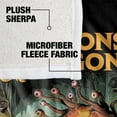 thumbnail image 4 of Dungeons and Dragons Beholder Strike Silky Touch Sherpa Back Super Soft Throw Blanket, 4 of 5