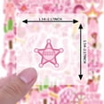 thumbnail image 6 of 35pcs-50pcs Vintage Stickers Cowboy Stationery Stickers Pink Animal Stickers for Laptops Suitcases Fridge, 6 of 9