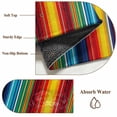 thumbnail image 6 of Abstract Vertical Striped Runner Rug 2x6 FT,Non Slip Hallway Rugs,Colorful Rainbow Stripes Retro Washable Soft Floor Carpet Throw Runner Carpet Long Rugs for Entryway Kitchen Bedside Sliding Door, 6 of 8