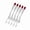Red Head[cite: 1], variant on BIMZUC 5pcs Red Head Artificial Fish Soft Fishing Bait Lure Tackle 5.12 inches / 13 cm[cite: 1]